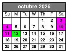 Aquatica and SeaWorld San Antonio 2 Day 2 Park Flex Ticket octubre Schedule
