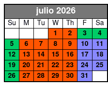 Aquatica San Antonio Single Day Ticket julio Schedule