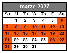 Aquatica San Antonio Single Day Ticket marzo Schedule