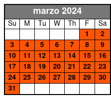 4-Choice Pass marzo Schedule
