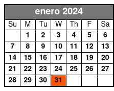 5-Choice Pass enero Schedule