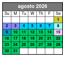 San Antonio Zoo Flexible Any-Day Entry Ticket agosto Schedule