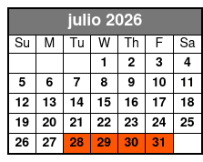 Half-Day Morning City Tour of Historic San Antonio julio Schedule