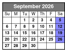 Ranger Creek Brewstillery Tour septiembre Schedule