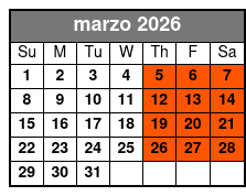 Haunted San Antonio Booze and Boos Ghost Walking Tour marzo Schedule