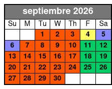 The Haunted Ghost Bus Tour in San Antonio septiembre Schedule