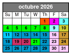 The Haunted Ghost Bus Tour in San Antonio octubre Schedule