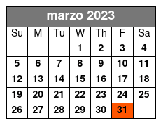 Trapped Below marzo Schedule