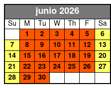 Horror on Hallows Eve (Colonnade Location) junio Schedule