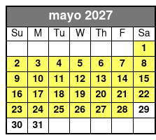 Cave Without a Name Tour mayo Schedule