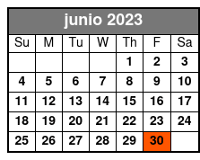 The San Antonio Ghost Walk junio Schedule