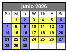 Mural Ride Bike Tour June Schedule