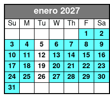 Mural Ride Bike Tour enero Schedule