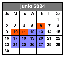 Summit Non-Peak Q2 junio Schedule
