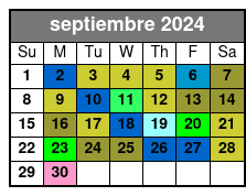 Ultimate Manhattan Sightseeing septiembre Schedule