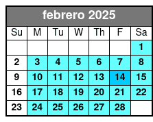 Ultimate Manhattan Sightseeing febrero Schedule
