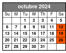 Flushing, NY (bo2-1room) octubre Schedule