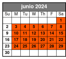 6:30 Tour junio Schedule