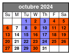 Default octubre Schedule
