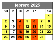 Default febrero Schedule