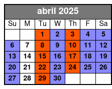 Default abril Schedule