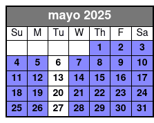 3 Tickets mayo Schedule