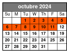 NewYorkSoccerExperience-Short octubre Schedule