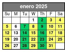 Default enero Schedule