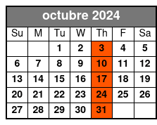 Dream Diamond Hunt octubre Schedule