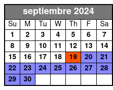 VIP (50 Pro Edited Photos) septiembre Schedule