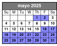 Standard(10 Pro Edited Photos) mayo Schedule