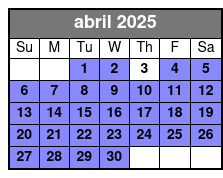 Premium (25 Pro Edited Photos) abril Schedule