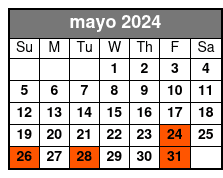 2024 Boston mayo Schedule