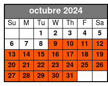 Woodbury Common Premium Outlet octubre Schedule