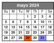 Sunset Jazz Sail mayo Schedule