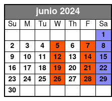10am Tour junio Schedule