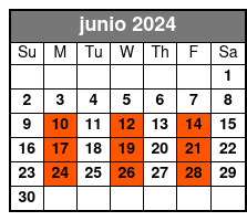 Am Departure junio Schedule