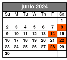 12:00pm - Fri junio Schedule