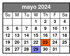 Departure mayo Schedule
