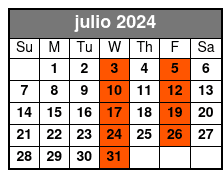 8:00am julio Schedule