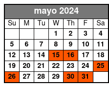 Everyday 3P.M. - 4pm mayo Schedule