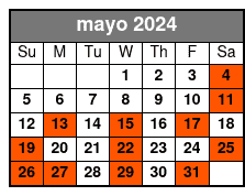 General mayo Schedule