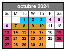 Tour octubre Schedule