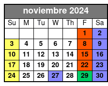 Premium noviembre Schedule