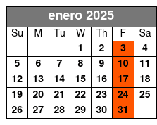 100% En Español! enero Schedule