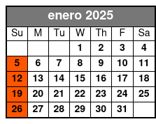 Seven Penn Plaza 5:50 AM enero Schedule