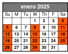 Seven Penn Plaza 8:10am enero Schedule