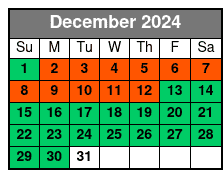Edge Observation Deck - General Admission diciembre Schedule