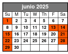 7pm junio Schedule