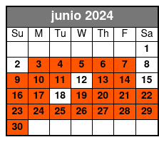 11am TriBeCa junio Schedule